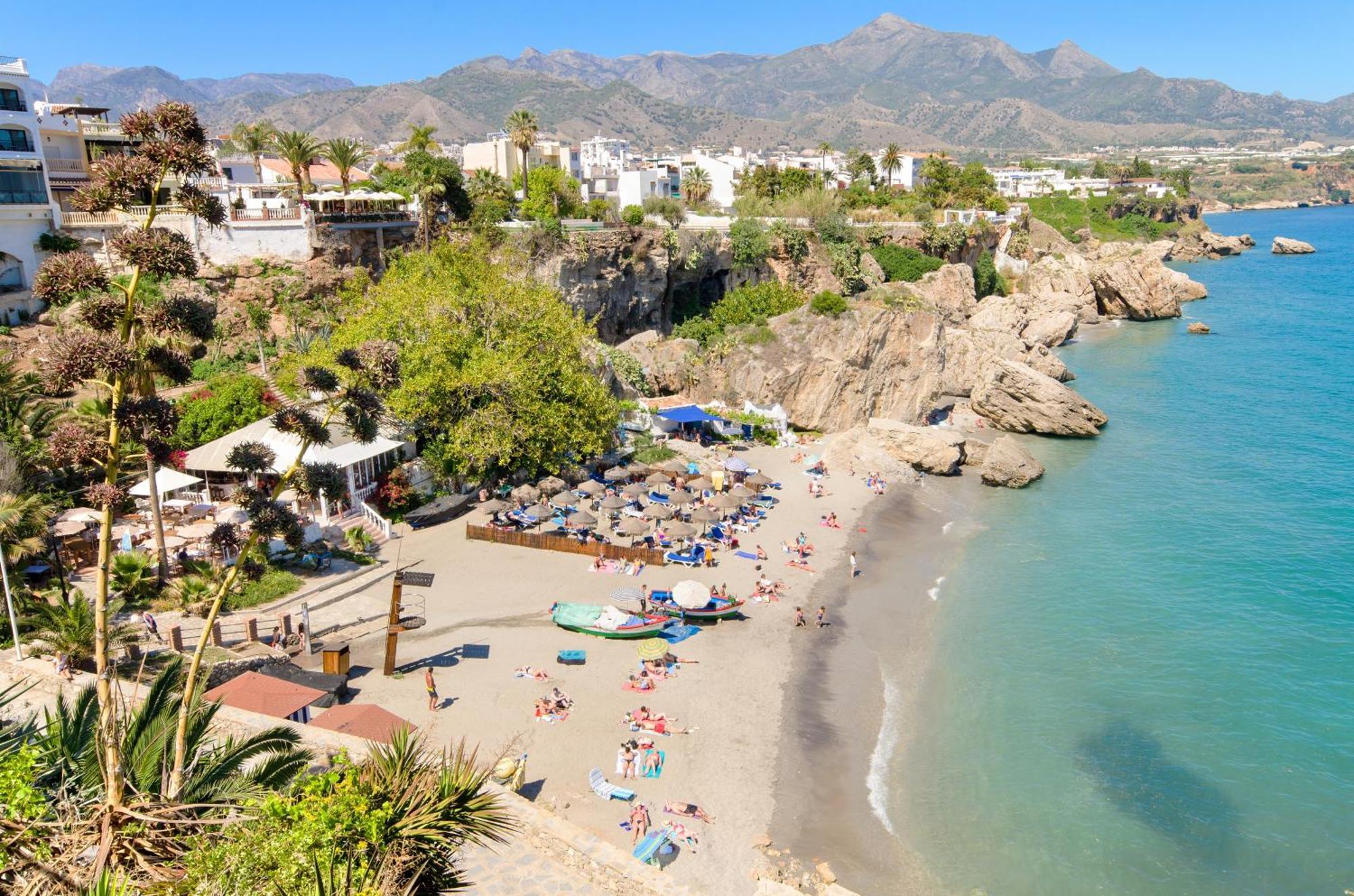 Ferienwohnung Estudio Bahia En El Centro De Nerja - South Costa Exterior foto